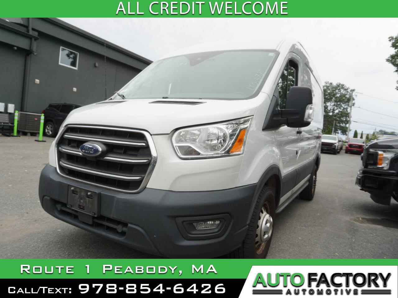 2020 Ford Transit Cargo Van T-250 130" Med Rf 9070 GVWR AWD