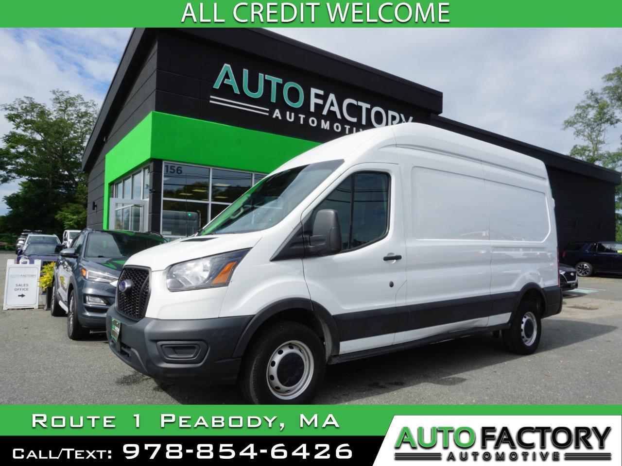 2023 Ford Transit Cargo Van T-250 148" Hi Rf 9070 GVWR RWD