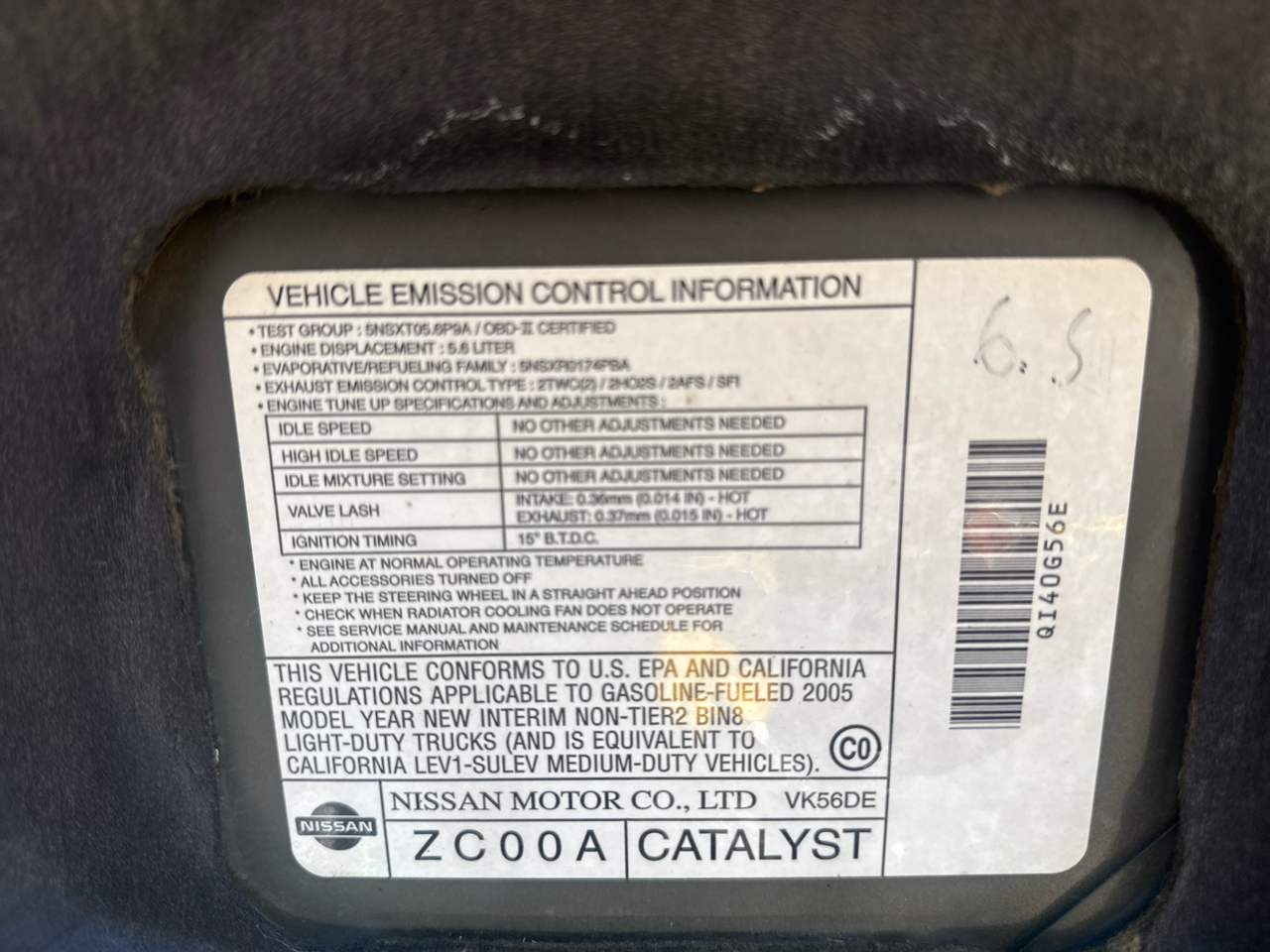 Nissan Armada SE 4WD 2005