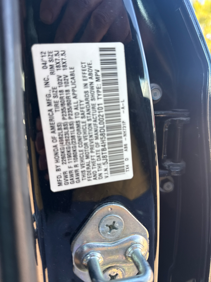 Acura RDX 6-Spd AT AWD w/ Technology Package 2013