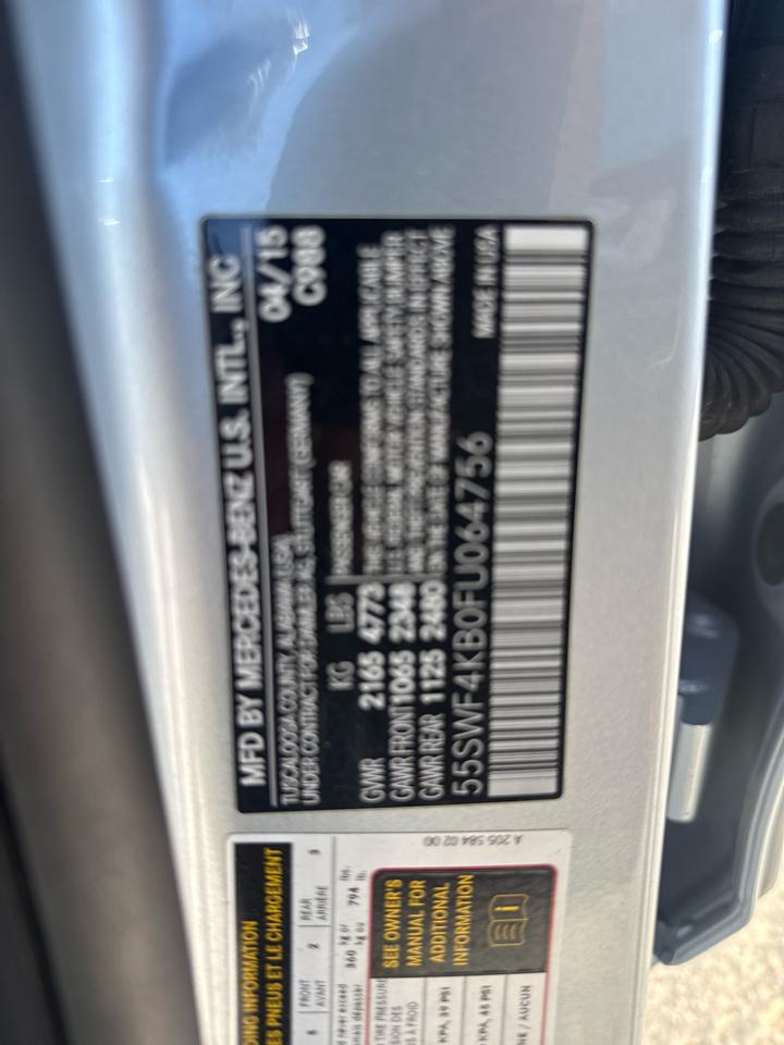 Mercedes-Benz C-Class C300 4MATIC Sedan 2015