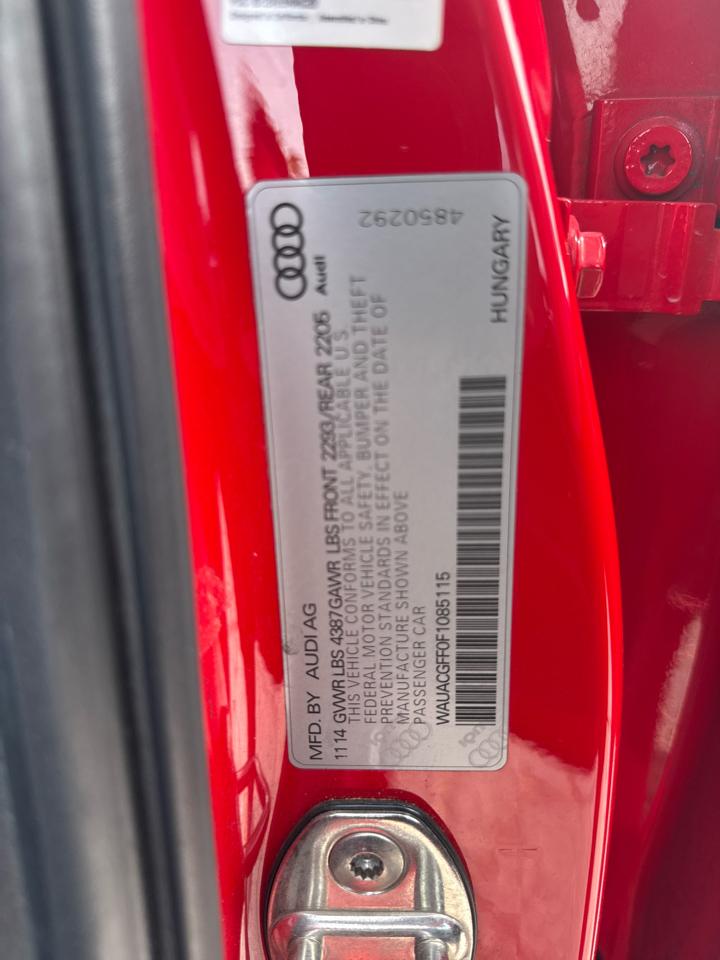 Audi A3 1.8T Premium FWD S tronic 2015