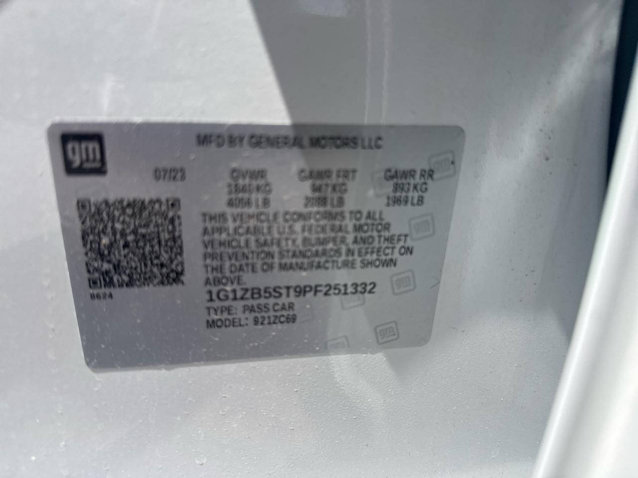 Chevrolet Malibu LS 2023