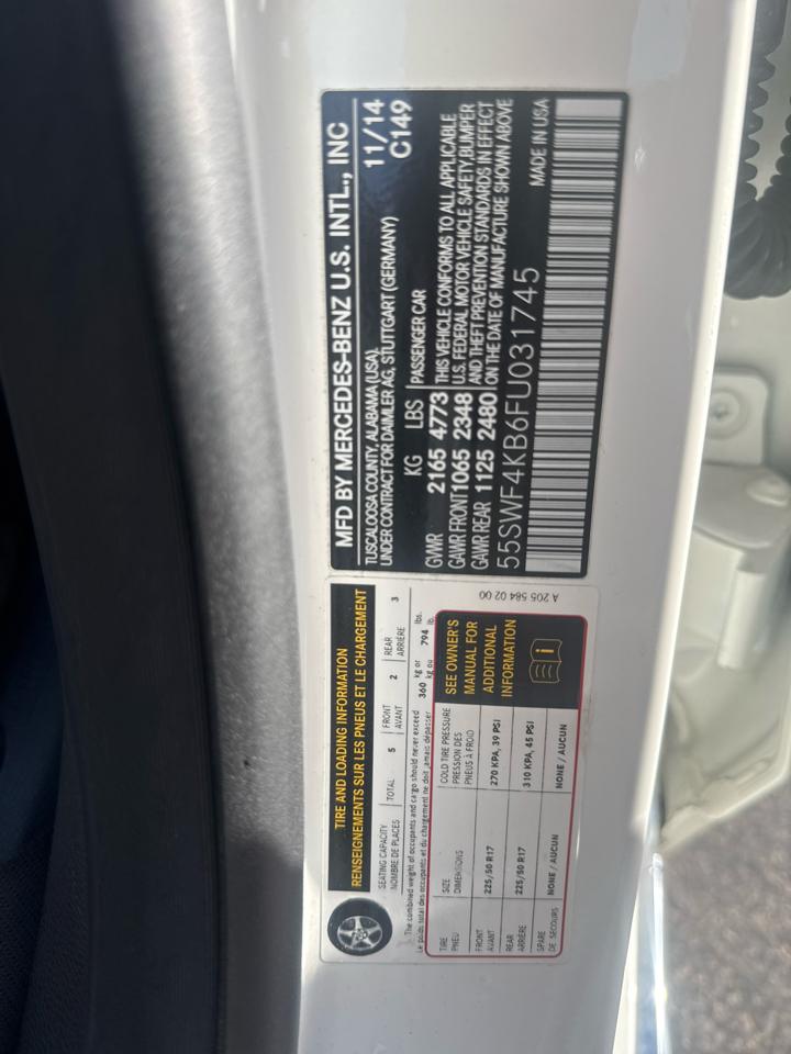 Mercedes-Benz C-Class C300 4MATIC Sedan 2015