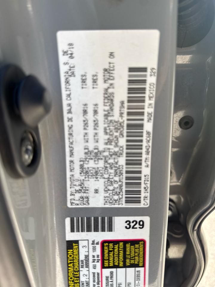 Toyota Tacoma 4WD Double Cab V6 AT TRD Off Road (Natl) 2018