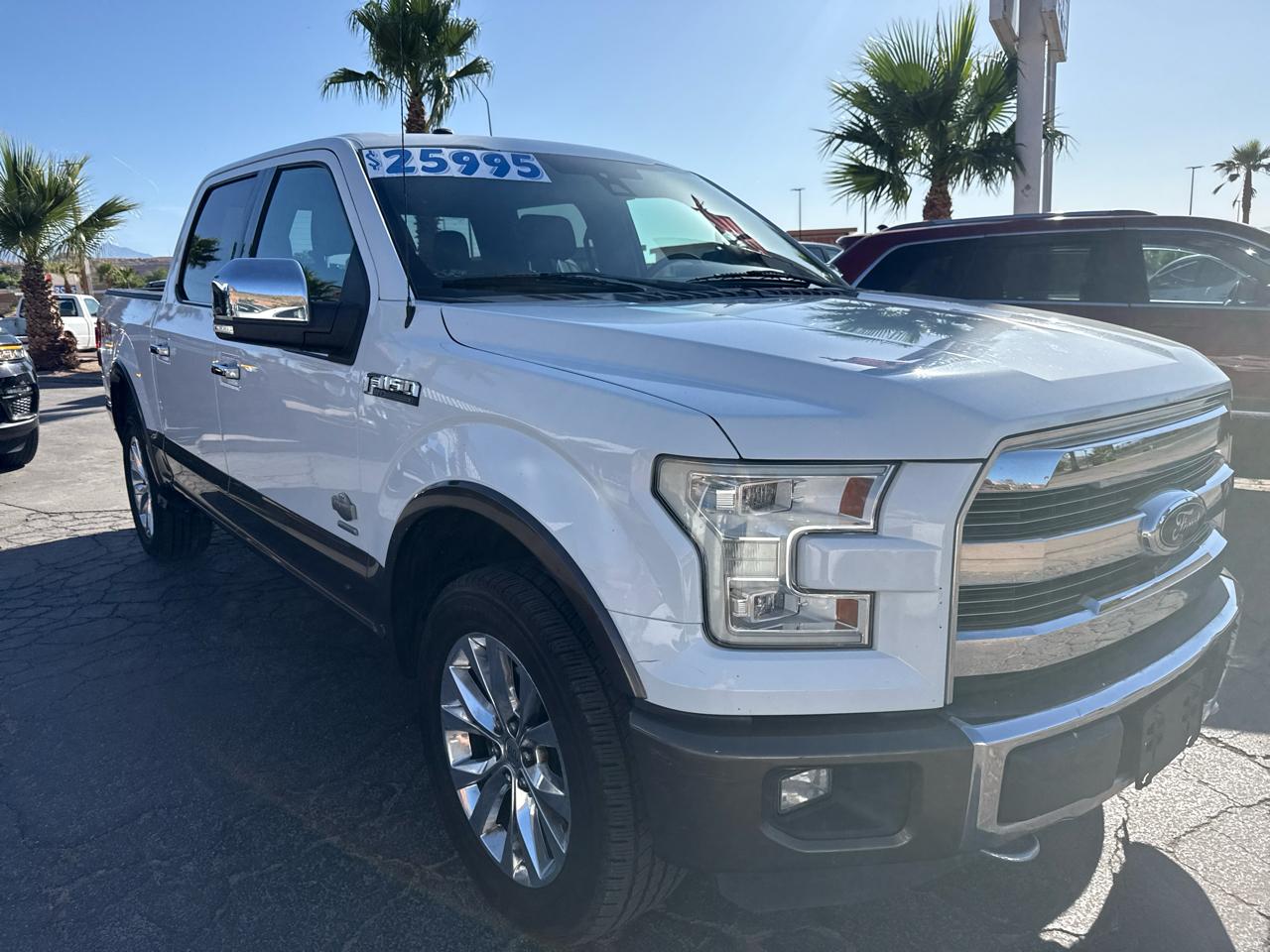 2016 Ford F-150 4WD SuperCrew 145" King Ranch