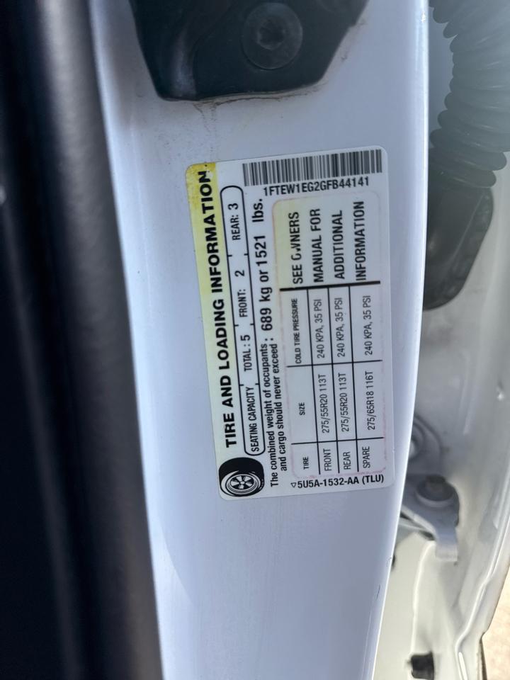 Ford F-150 4WD SuperCrew 145" King Ranch 2016