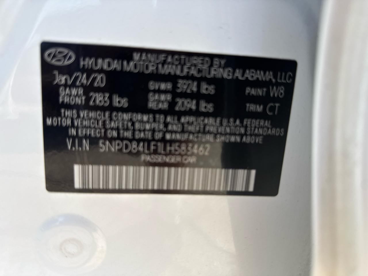 Hyundai Elantra Limited 2020
