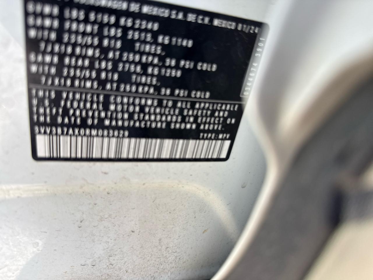 Volkswagen Tiguan SE 2024