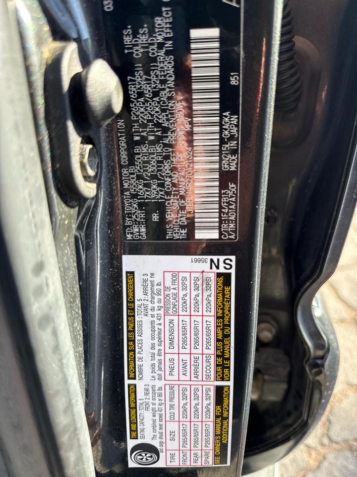 Toyota 4Runner Sport Edition 4WD 2007