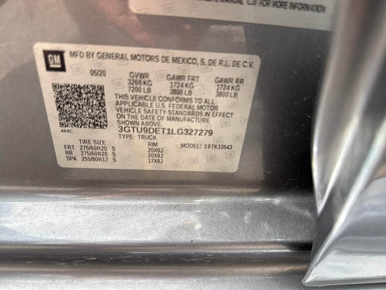 GMC Sierra 1500 4WD Crew Cab 153.0" SLT 2020