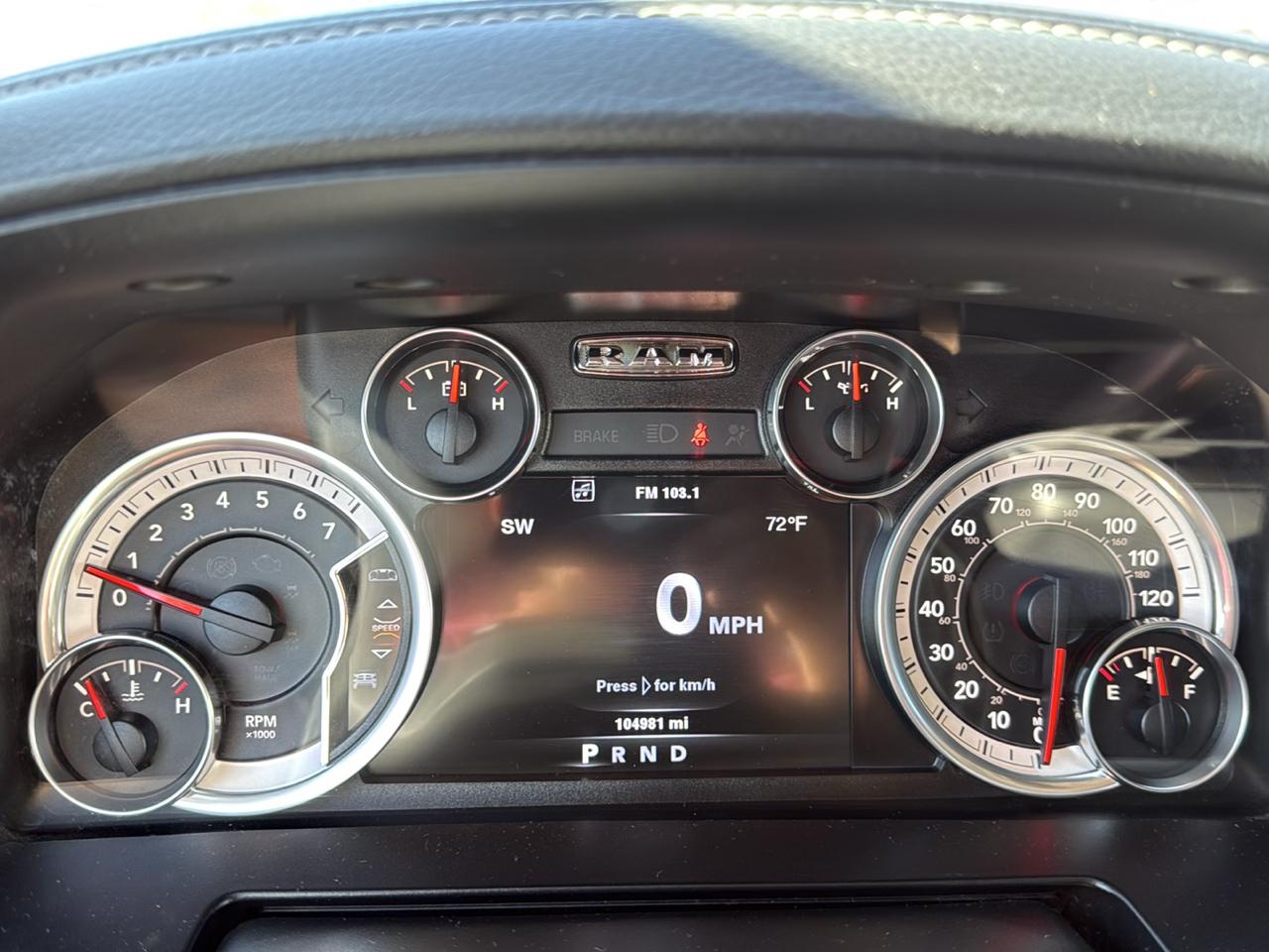 RAM 1500 Sport Crew Cab SWB 4WD 2014