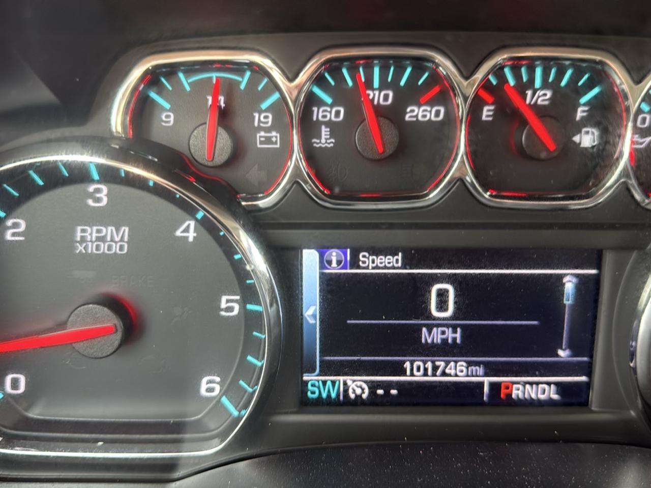 Chevrolet Silverado 1500 LTZ Crew Cab 4WD 2017