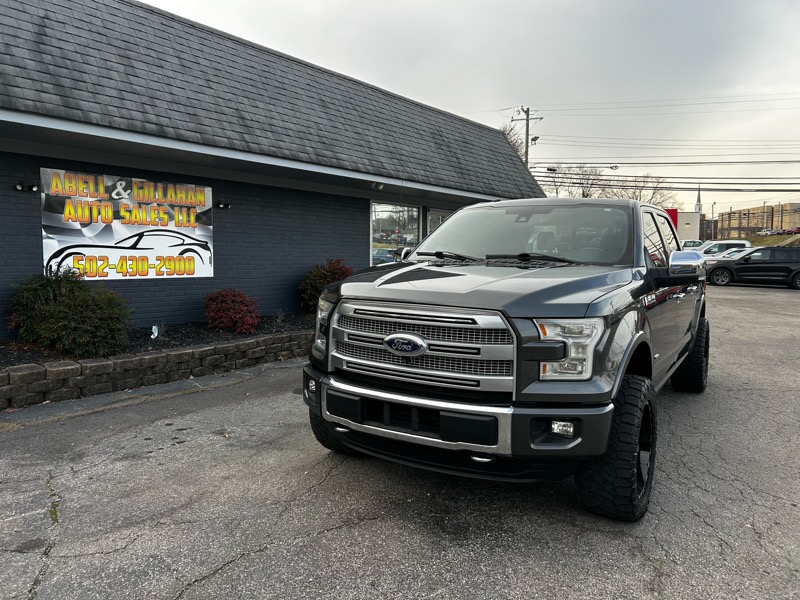 Ford F-150 Platinum SuperCrew 5.5-ft. Bed 4WD 2016