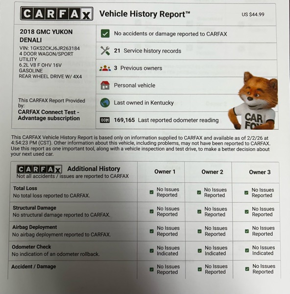 GMC Yukon Denali 4WD 2018