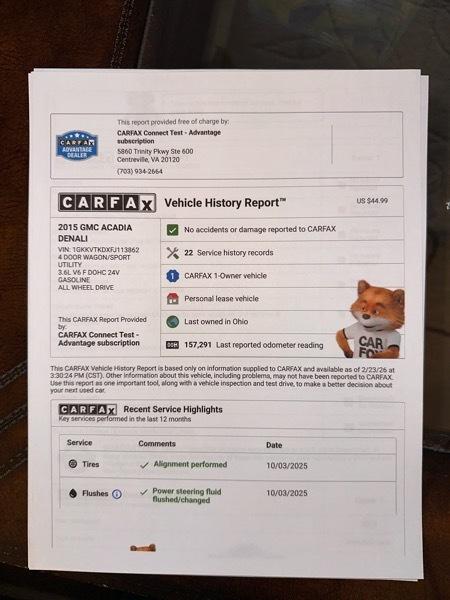 GMC Acadia Denali AWD 2015