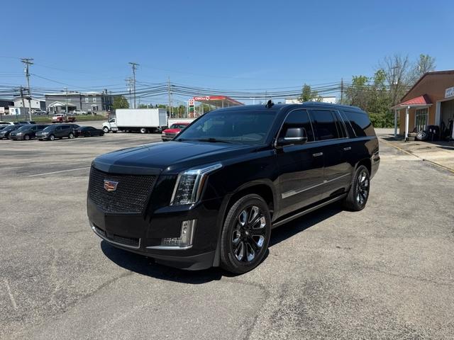 Black 2019 Cadillac Escalade ESV Platinum 4WD SUV / Crossover Four-Wheel Drive Continuously Variable Transmission