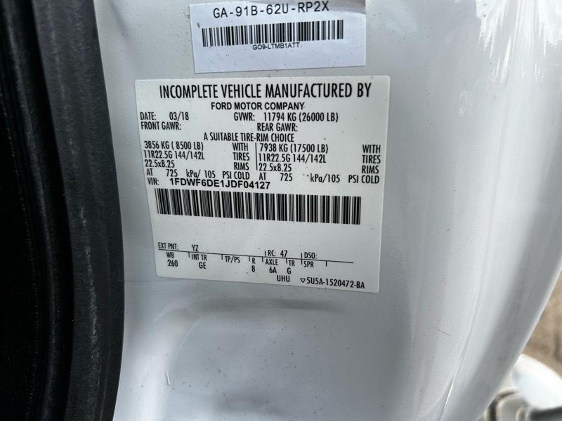 Ford F-650 Regular Cab 2WD DRW 2018