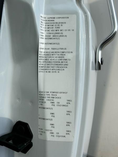 Ford F-650 Regular Cab 2WD DRW 2018