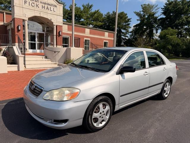 Silver 2007 Toyota Corolla Sedan Front-Wheel Drive Automatic