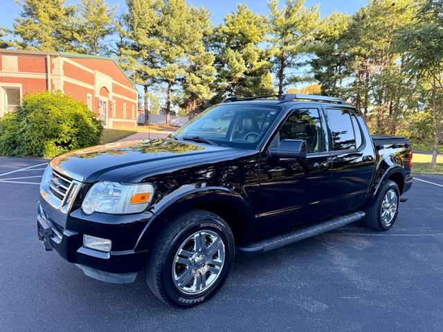 Black 2010 Ford Explorer Sport Trac Pickup Truck 4X2 Automatic