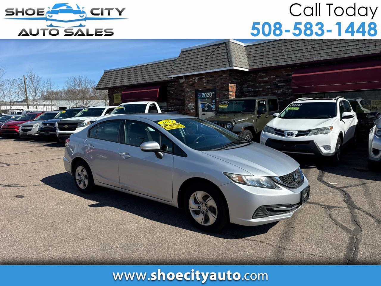 2014 Honda Civic 4dr Sdn LX Auto