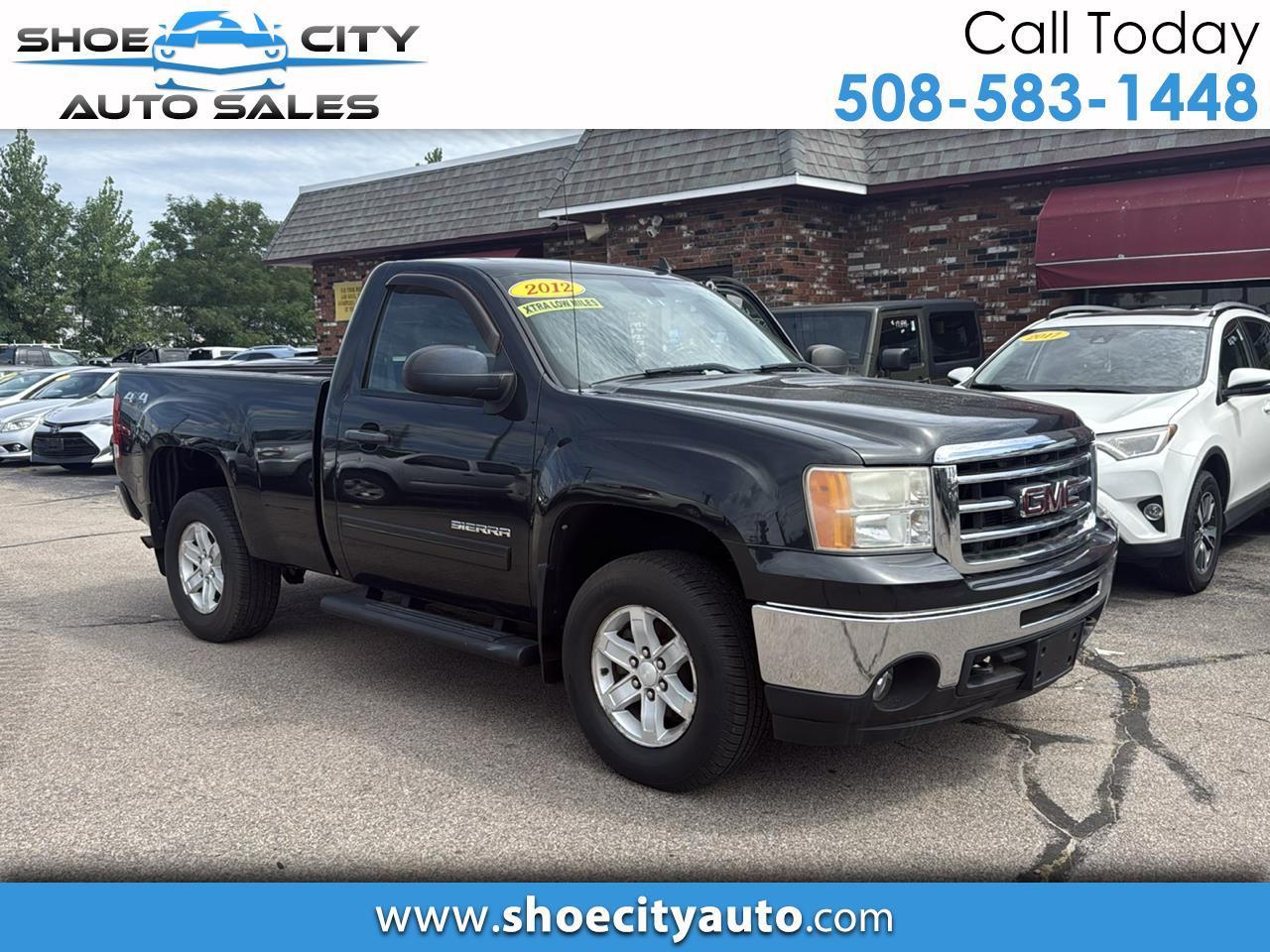 2012 GMC Sierra 1500 4WD Reg Cab 119.0" SLE