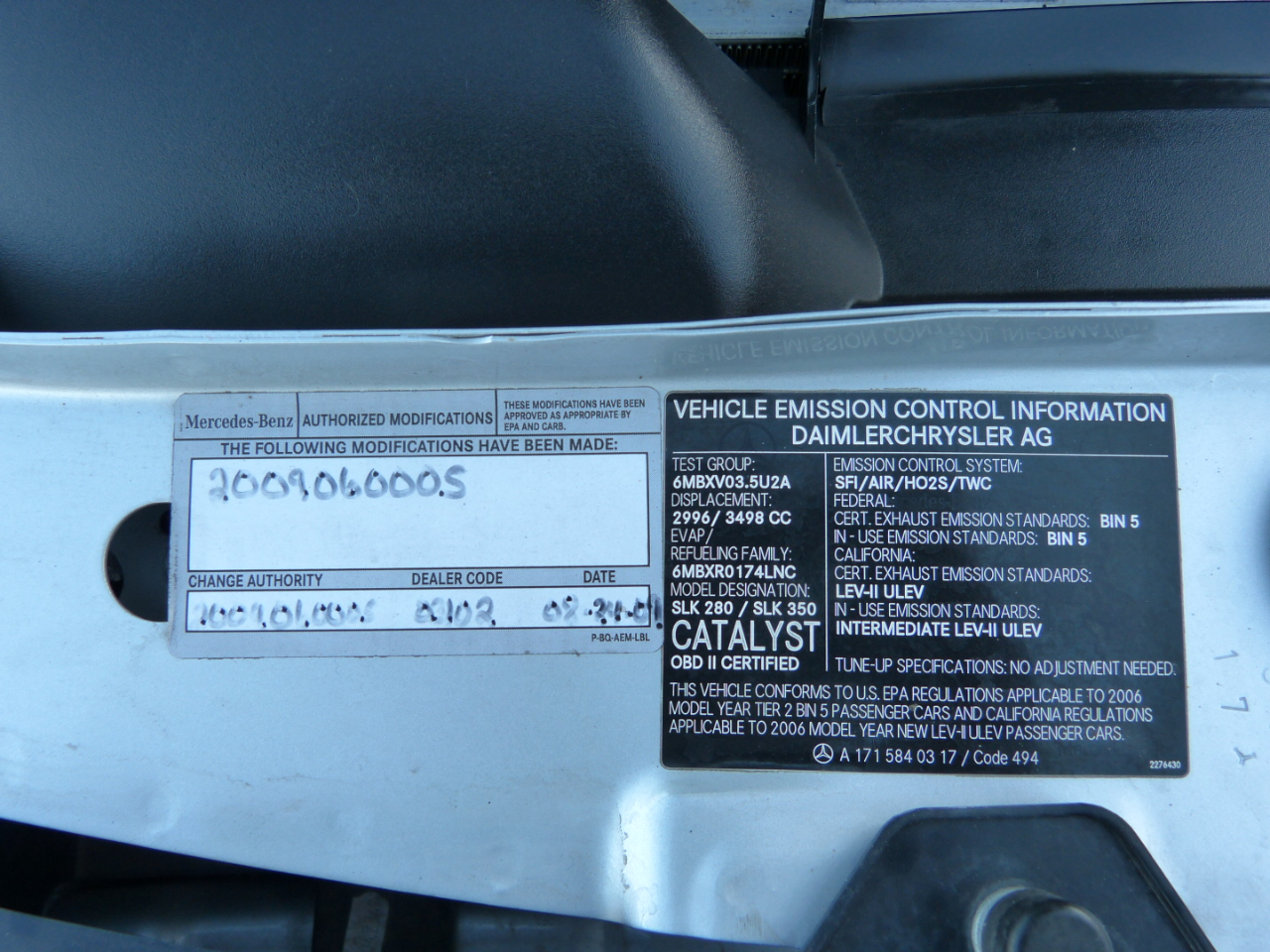 Mercedes-Benz SLK SLK280 2006