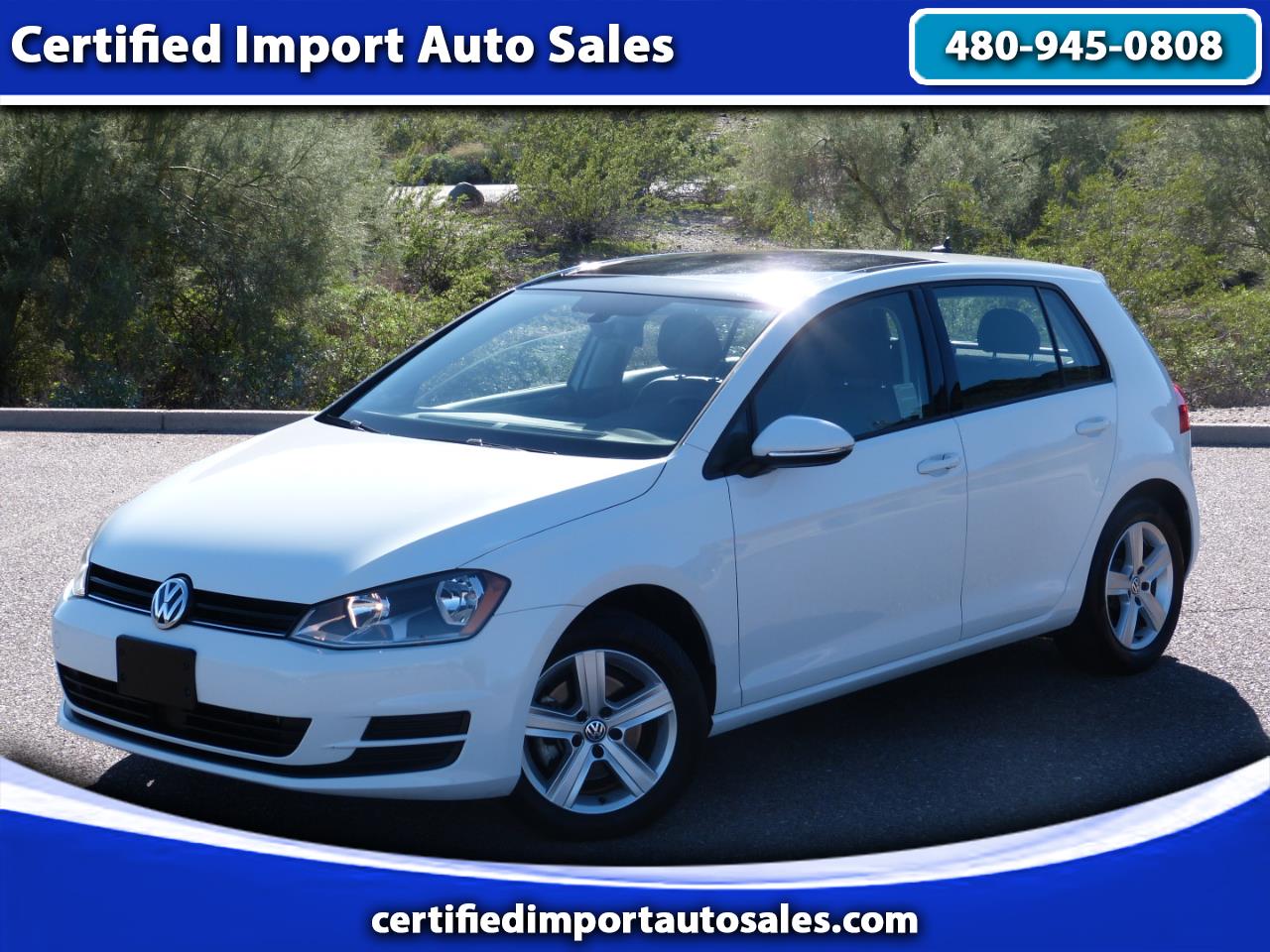 2017 Volkswagen Golf TSI S 6A w/Sunroof