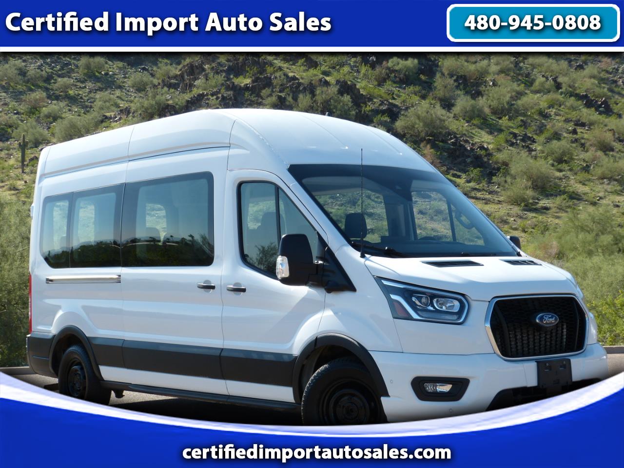 2023 Ford Transit 350 Wagon High Roof XLT w/Sliding Pass. 148-in. WB