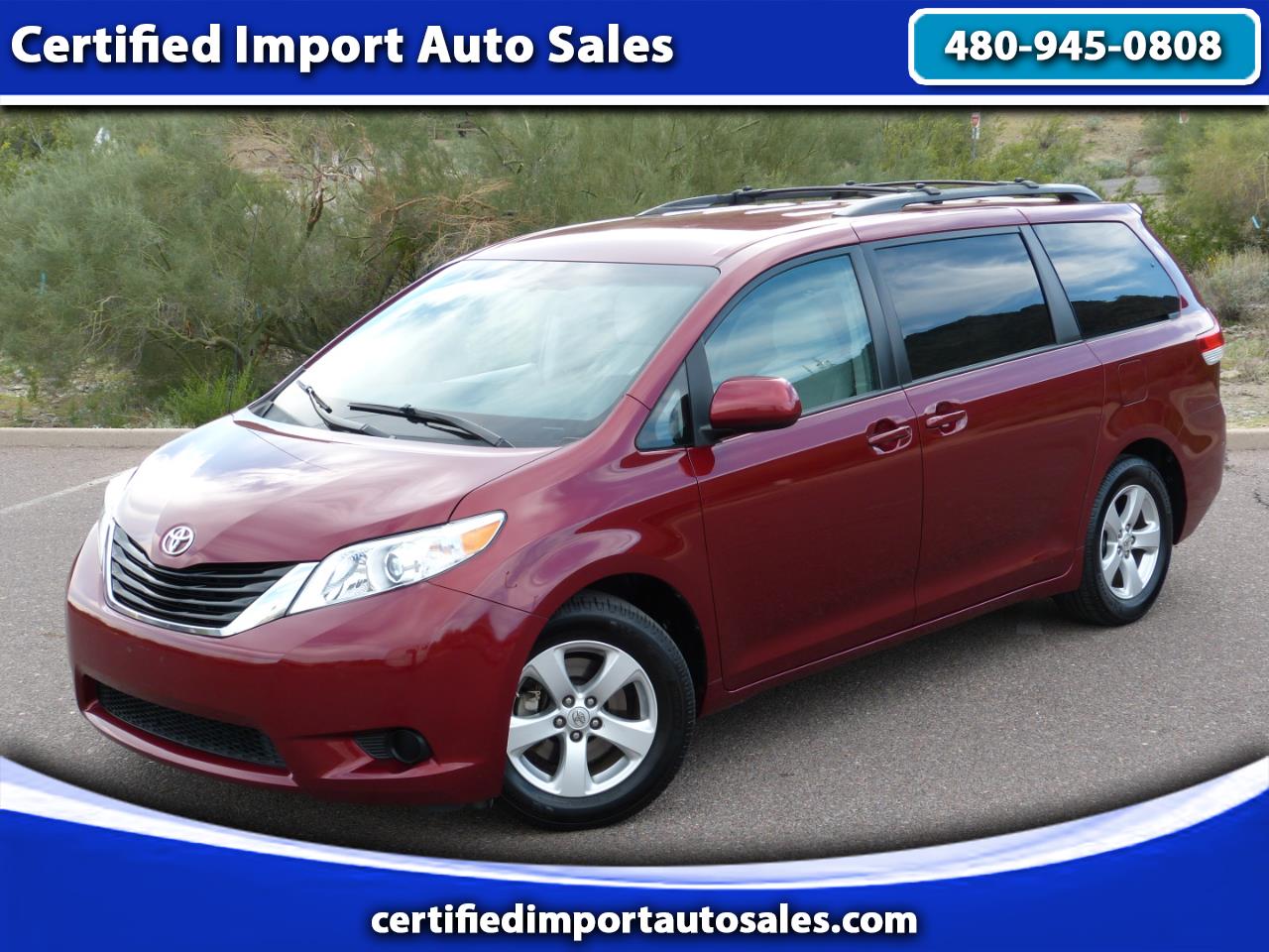 2012 Toyota Sienna LE FWD 8-Passenger V6
