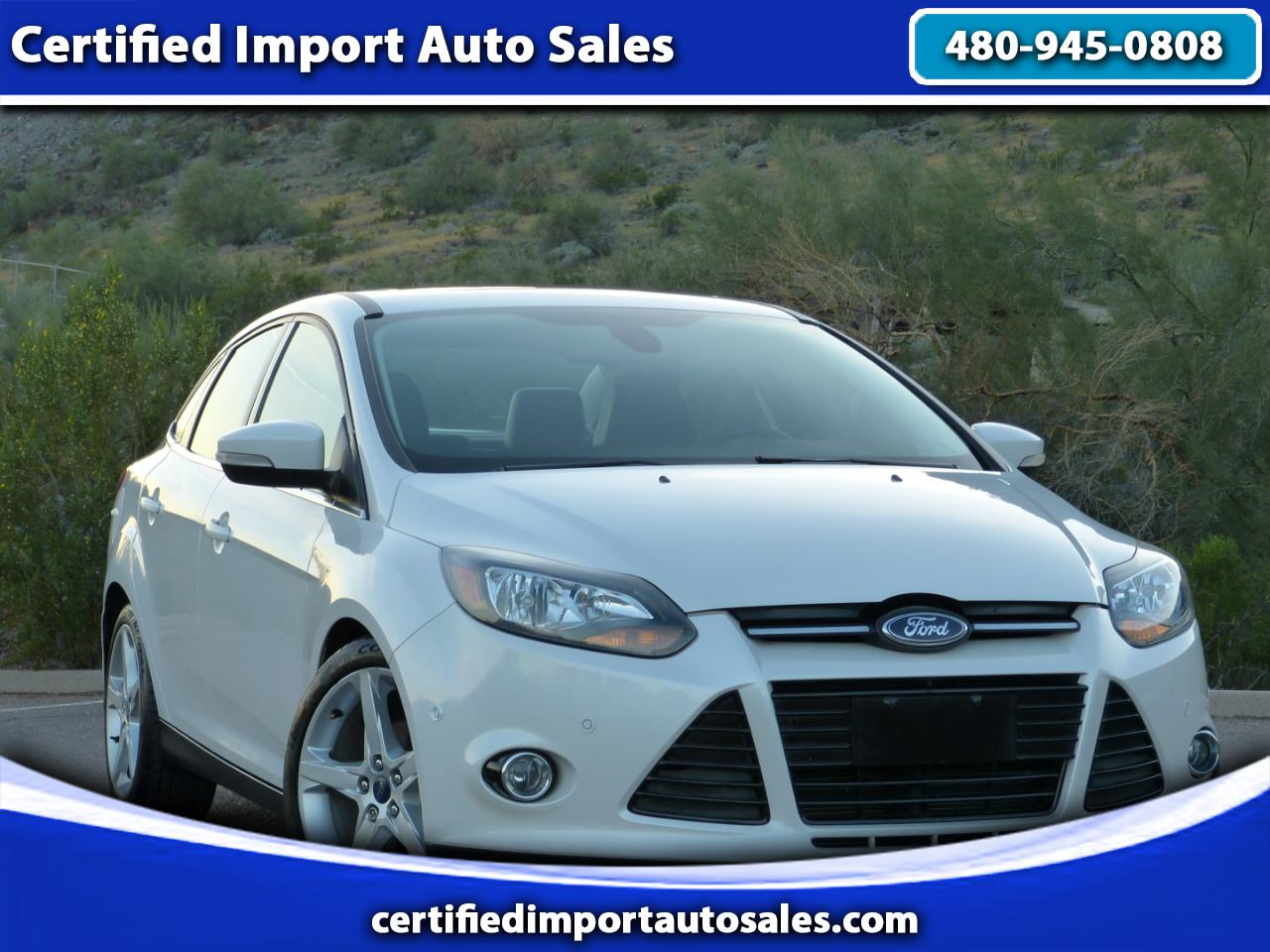 2012 Ford Focus Titanium Sedan