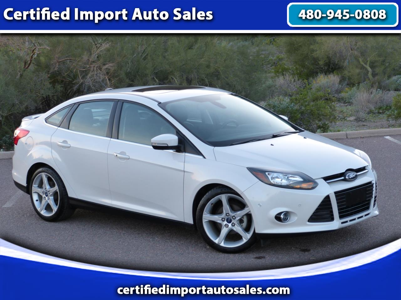 2012 Ford Focus Titanium Sedan