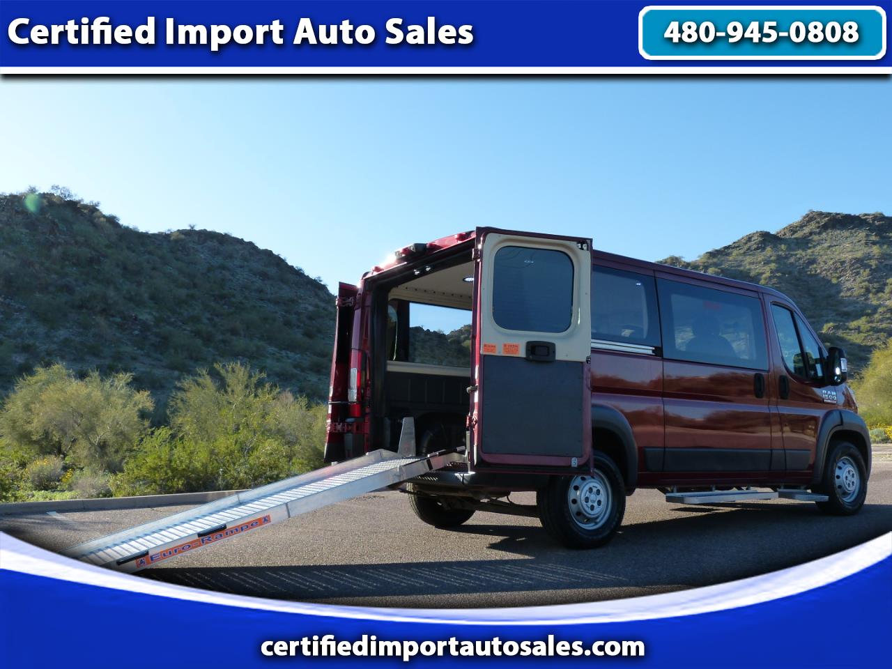 2016 RAM Promaster Wheelchair Handicap