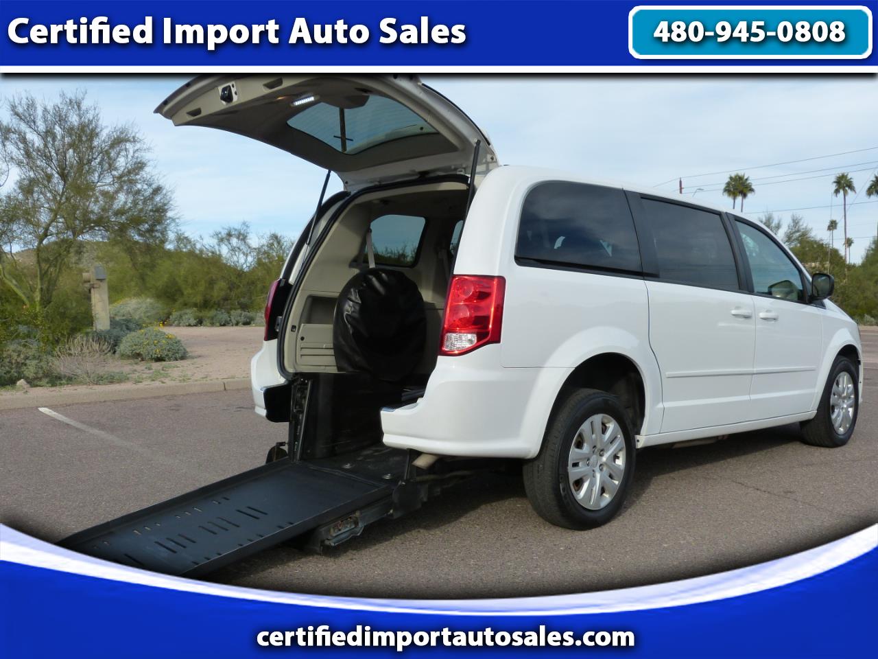 2016 Dodge Grand Caravan Wheelchair Handicap