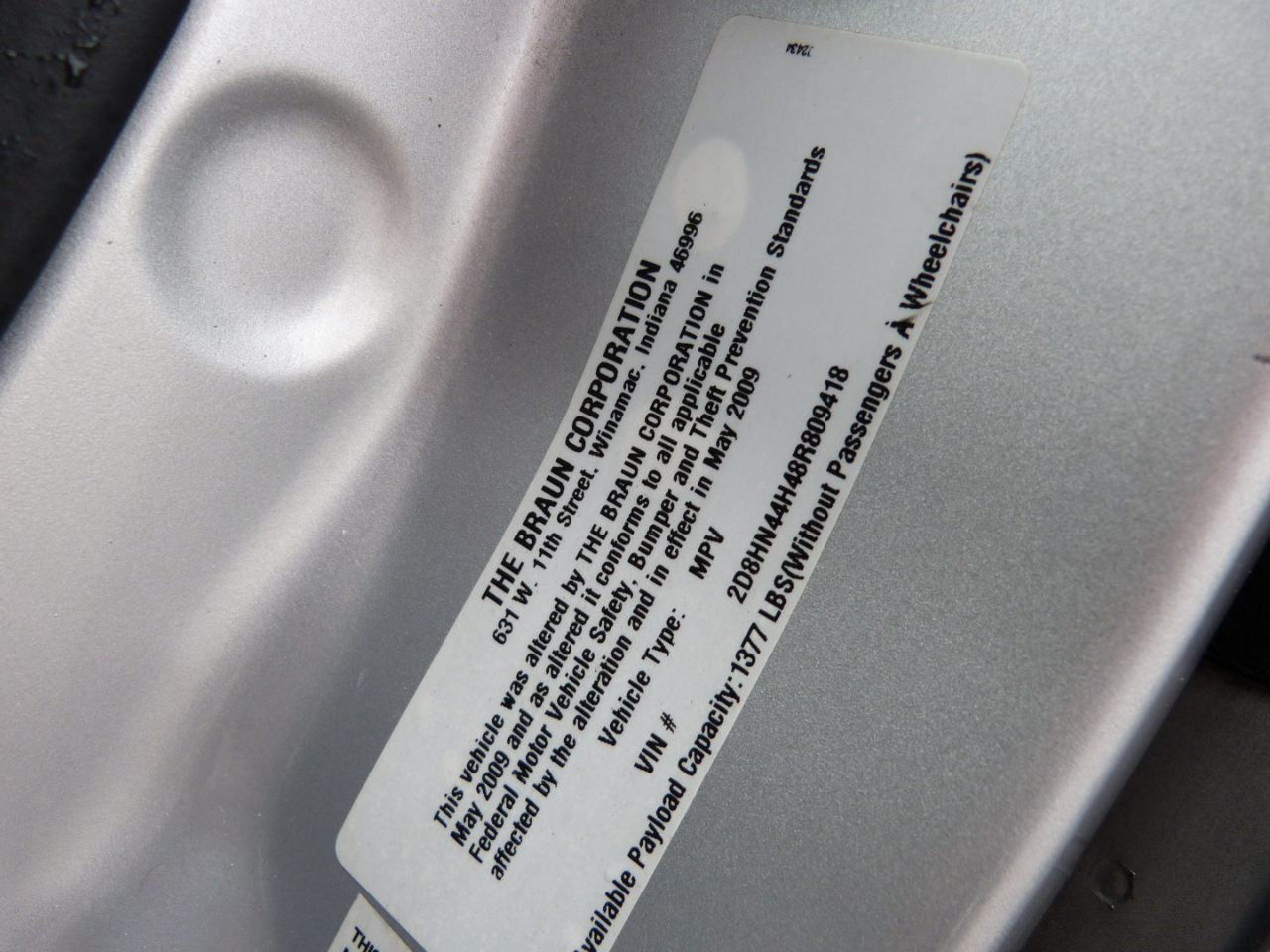 Dodge Grand Caravan  2008