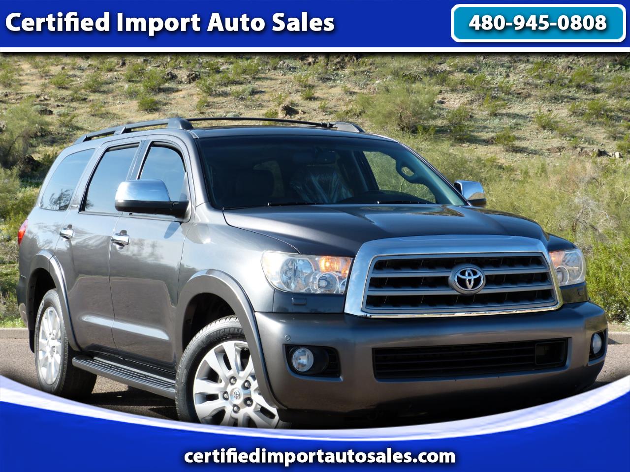 2012 Toyota Sequoia Plantium 2WD