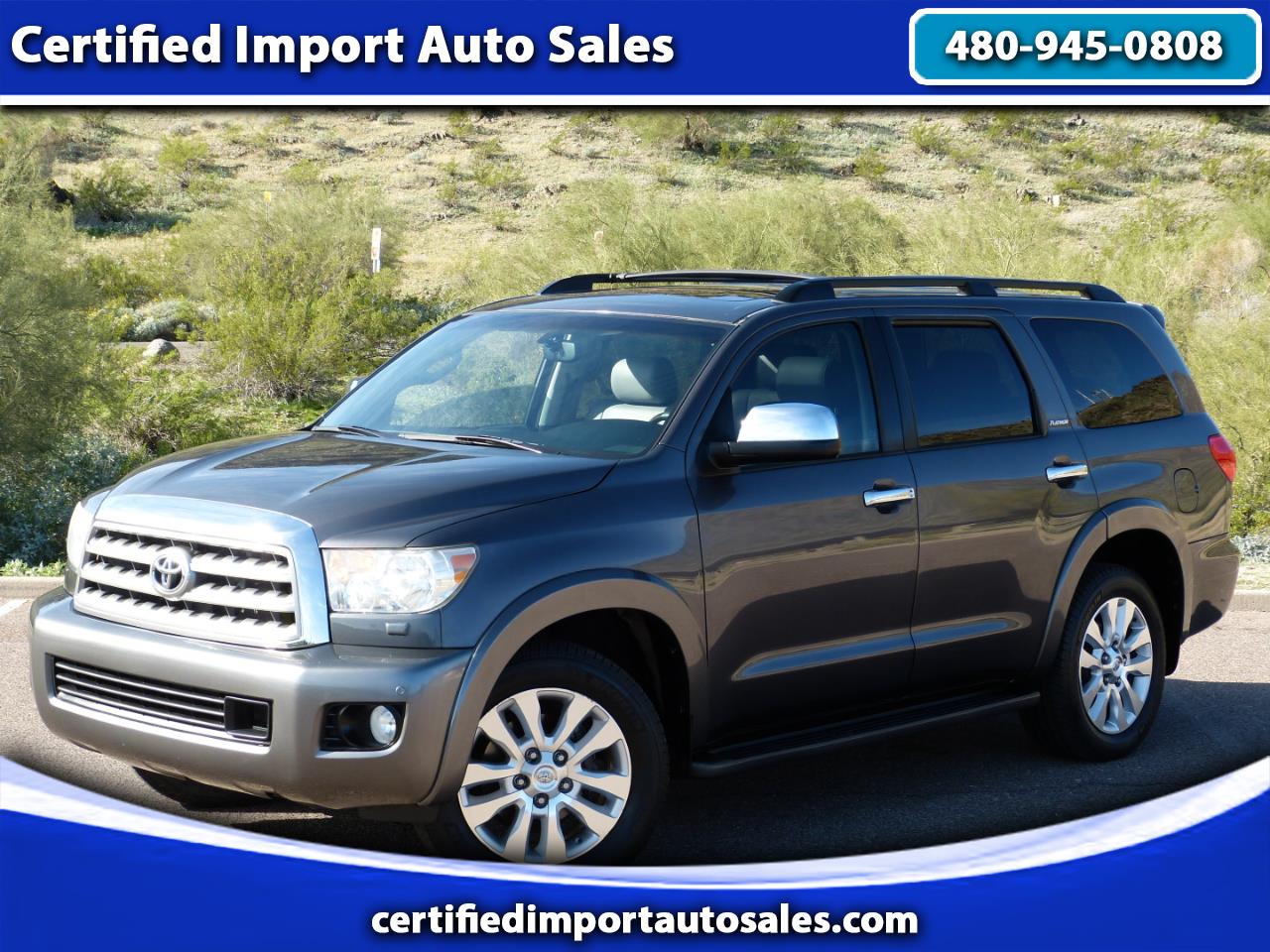 2012 Toyota Sequoia Plantium 2WD