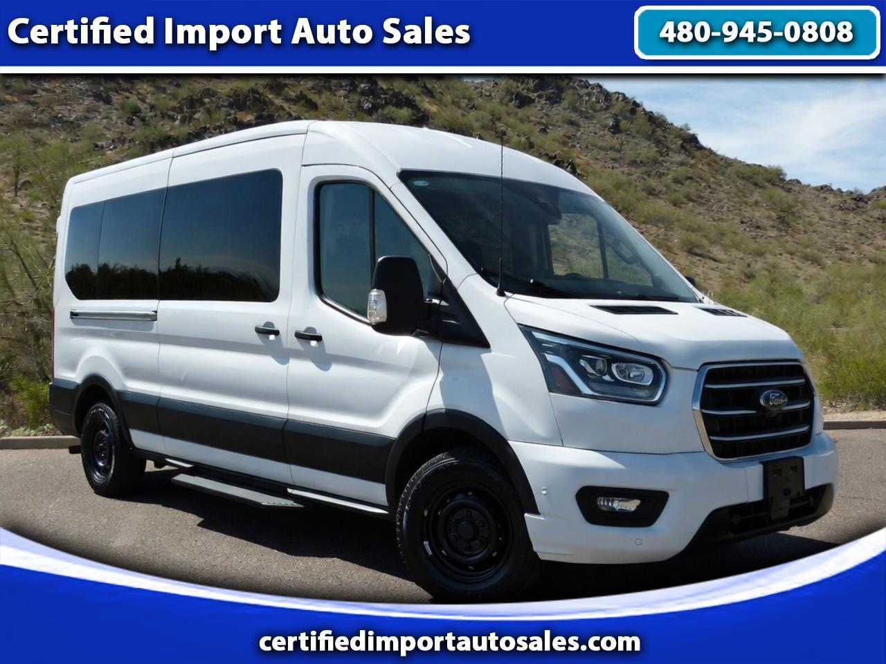2023 Ford Transit 350 Wagon Med. Roof XL w/Sliding Pass. 148-in. WB