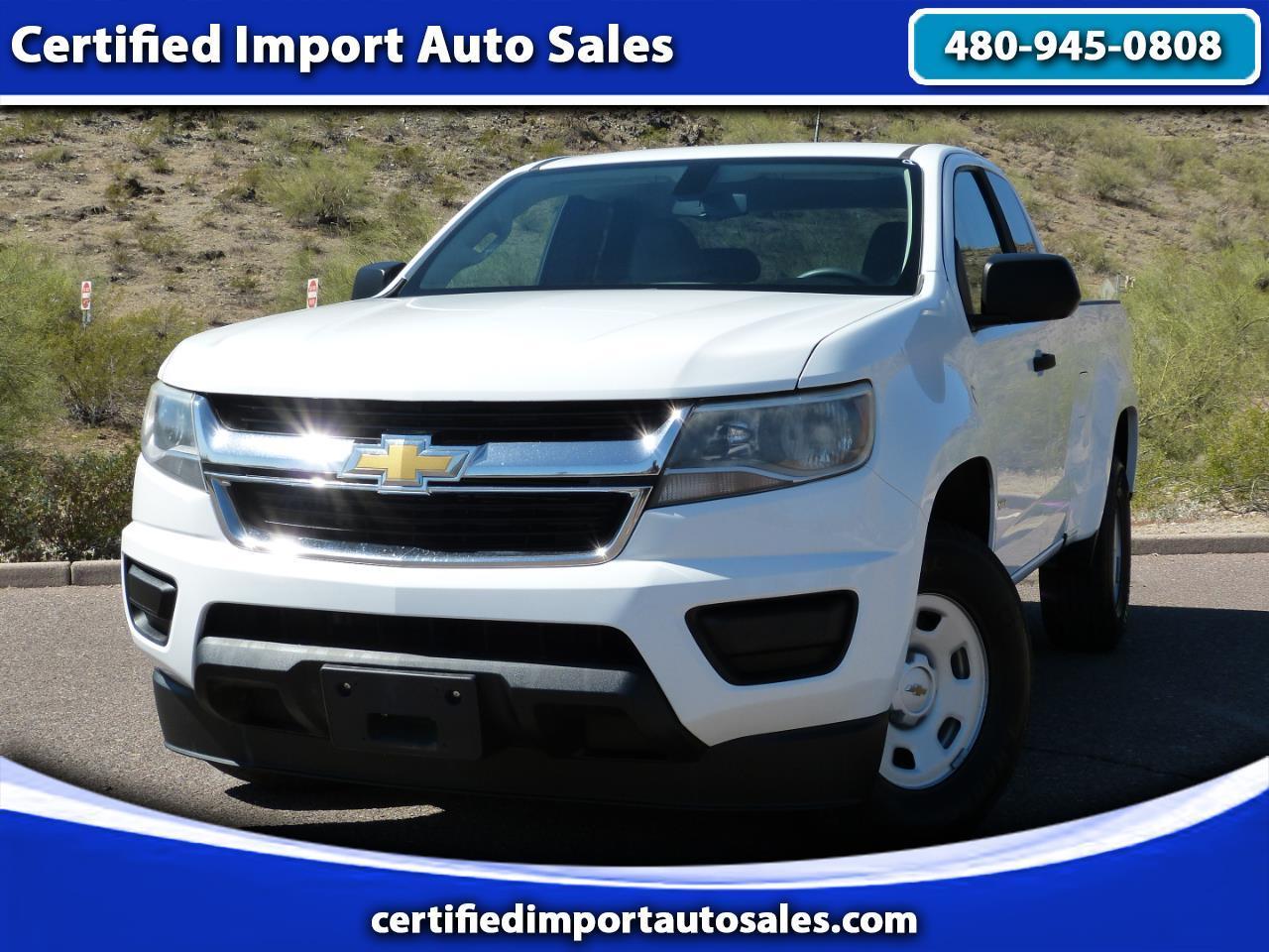 2016 Chevrolet Colorado Work Truck Ext. Cab 2WD
