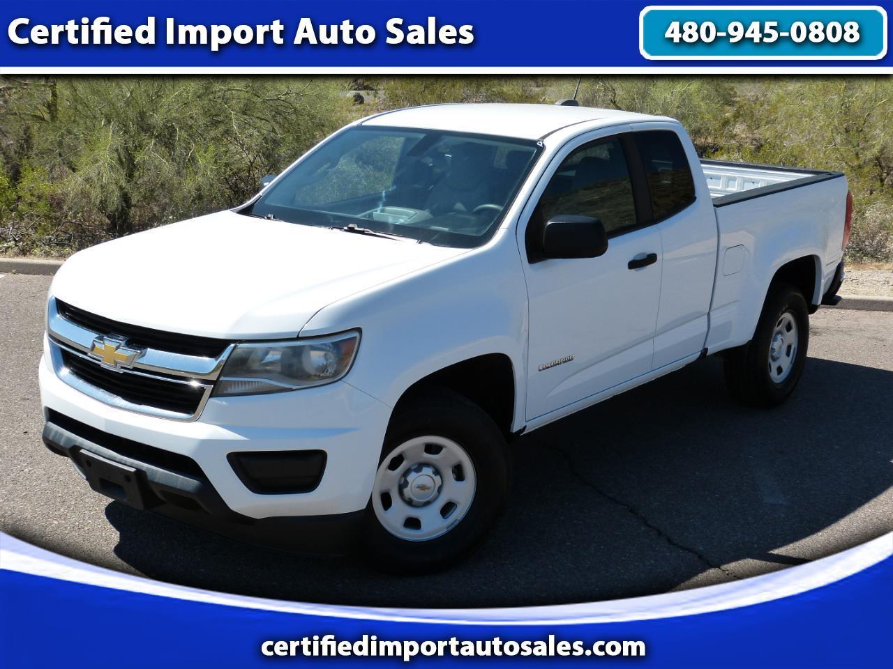 2016 Chevrolet Colorado Work Truck Ext. Cab 2WD