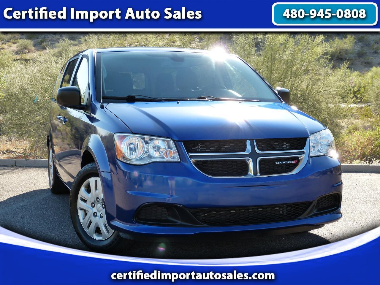 2018 Dodge Grand Caravan SE