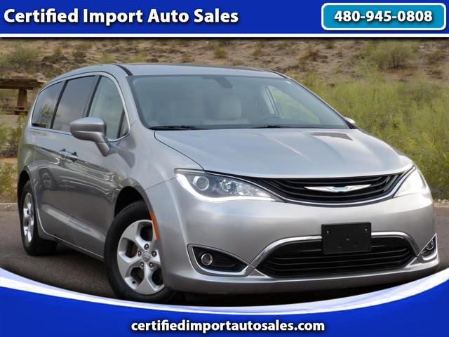 Silver 2018 Chrysler Pacifica Hybrid Touring Plus FWD Minivan Front-Wheel Drive Automatic