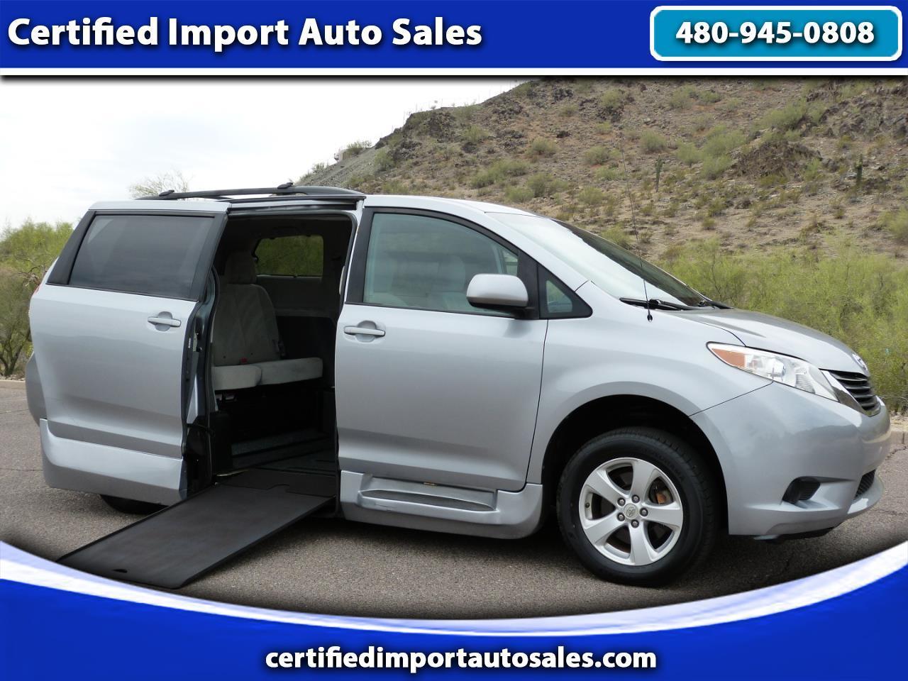 2012 Toyota Sienna Wheelchair Handicap