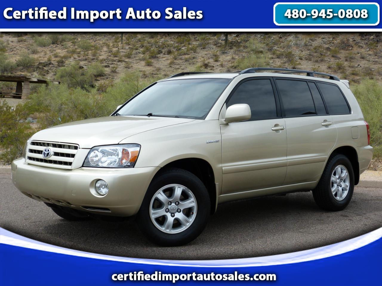 Toyota Highlander V6 2WD 2003