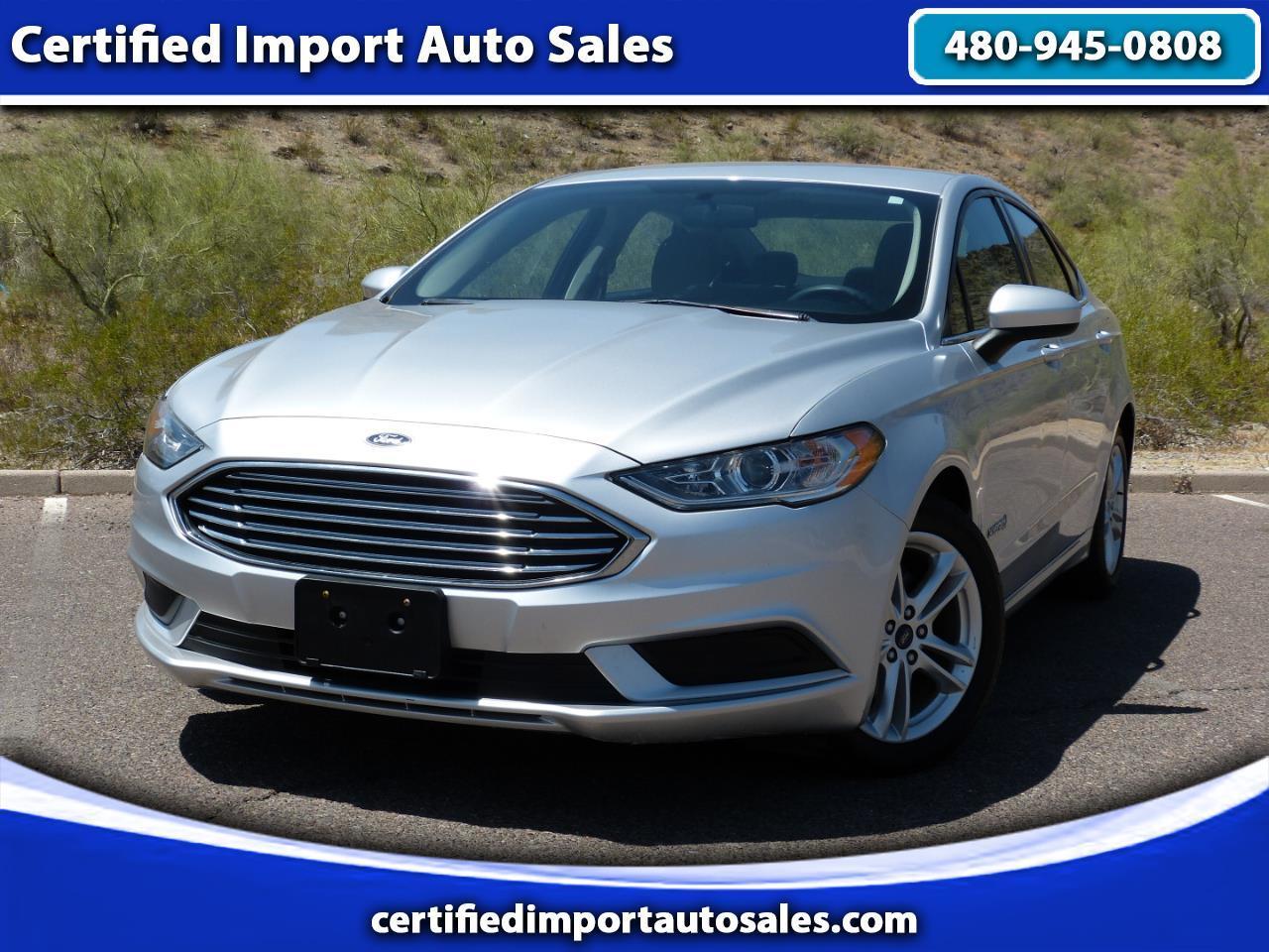 2018 Ford Fusion Hybrid S