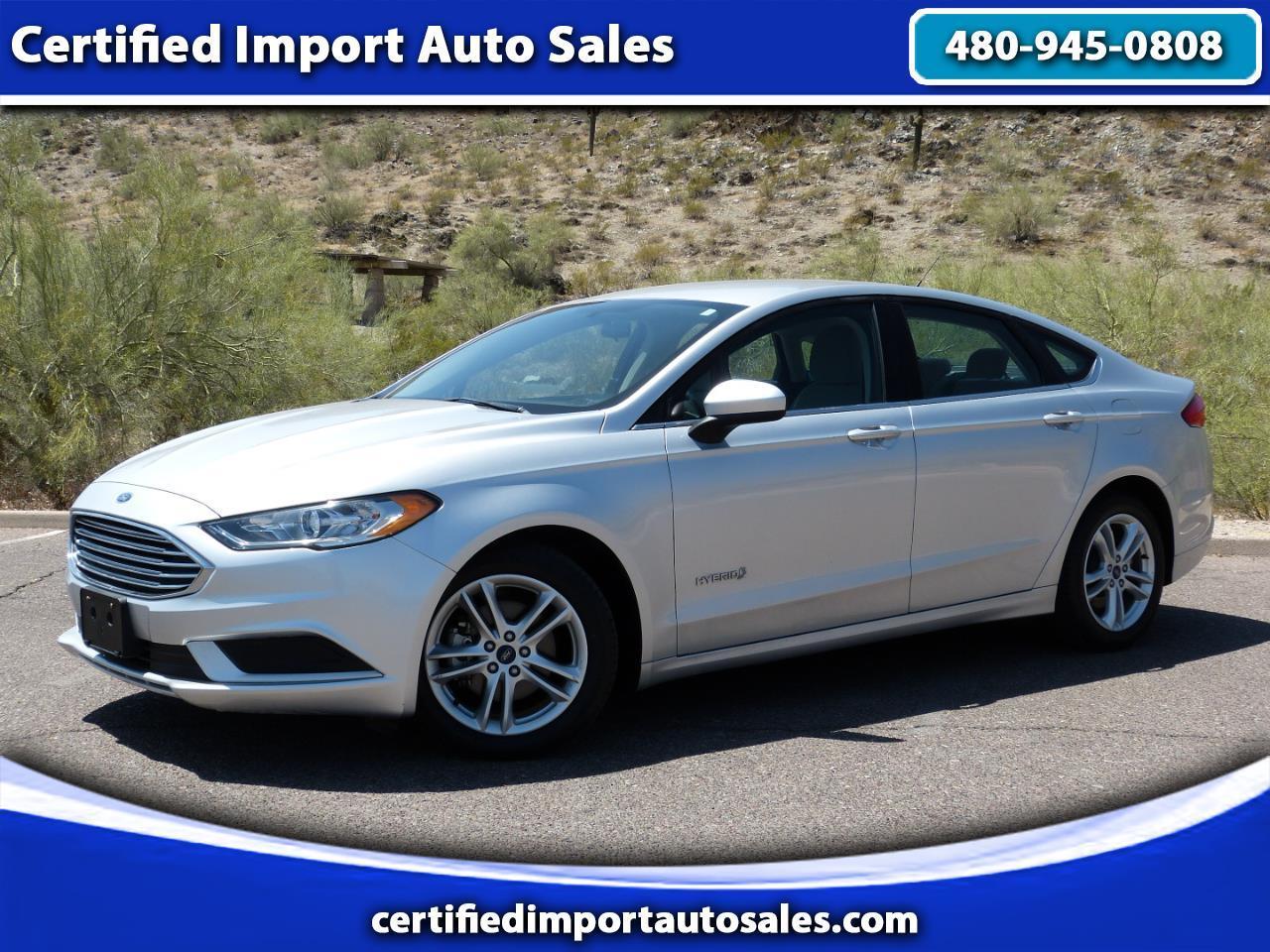 2018 Ford Fusion Hybrid S