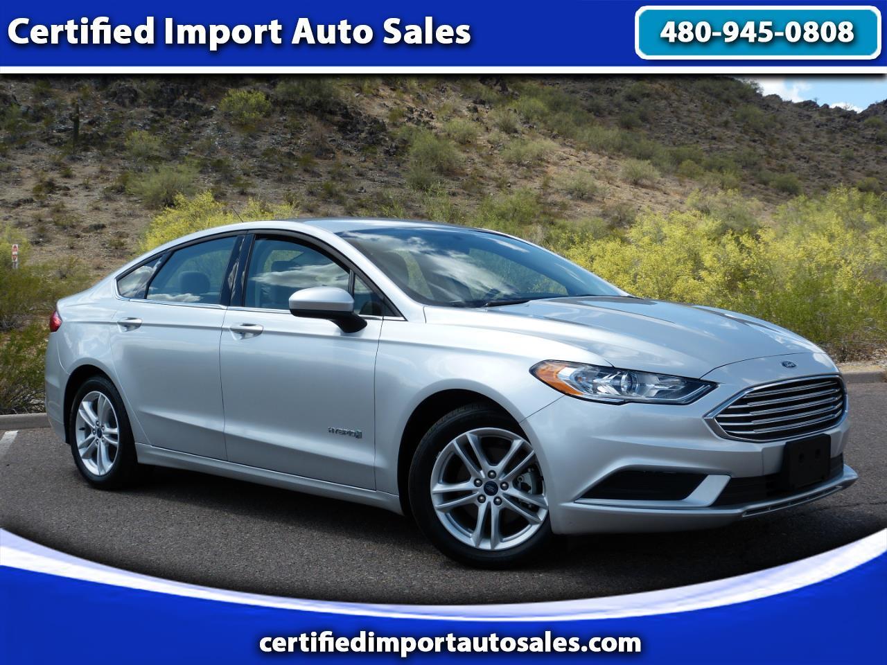 2018 Ford Fusion Hybrid S