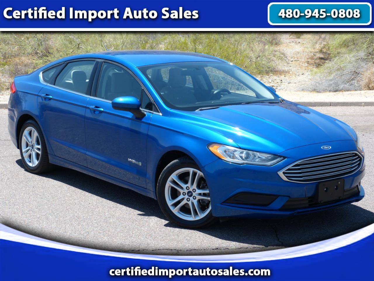 2018 Ford Fusion Hybrid S