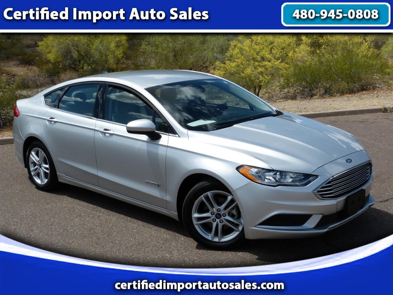 2018 Ford Fusion Hybrid S